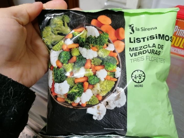 photo of La Sirena Mezcla De verduras Tres Floretes shared by @sermaesrebes on  13 Feb 2020 - review