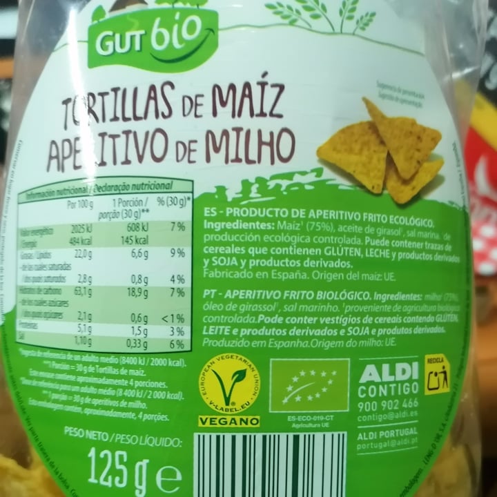 photo of GutBio Tortilla de maíz shared by @valquiriaoscura on  11 Feb 2022 - review