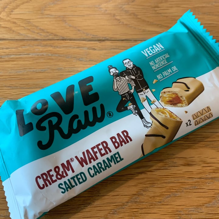 photo of LoveRaw Cre&m Wafer Bar (Salted Caramel) shared by @thyra-bj on  22 Apr 2022 - review