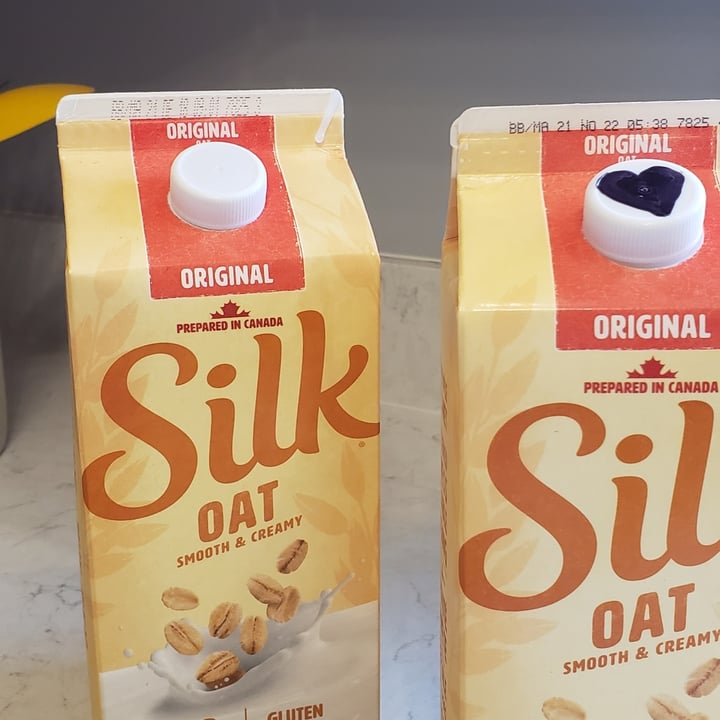 photo of Silk oat milk original shared by @regs on  01 Nov 2021 - review