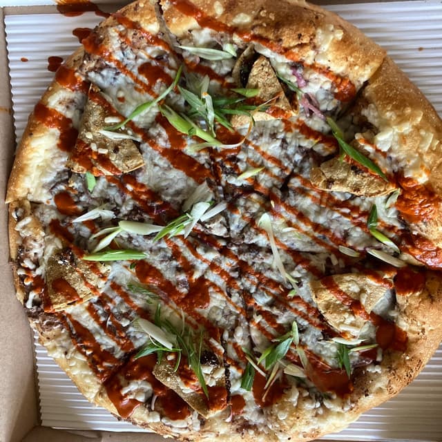 菜肴“Taco Pizza”的照片