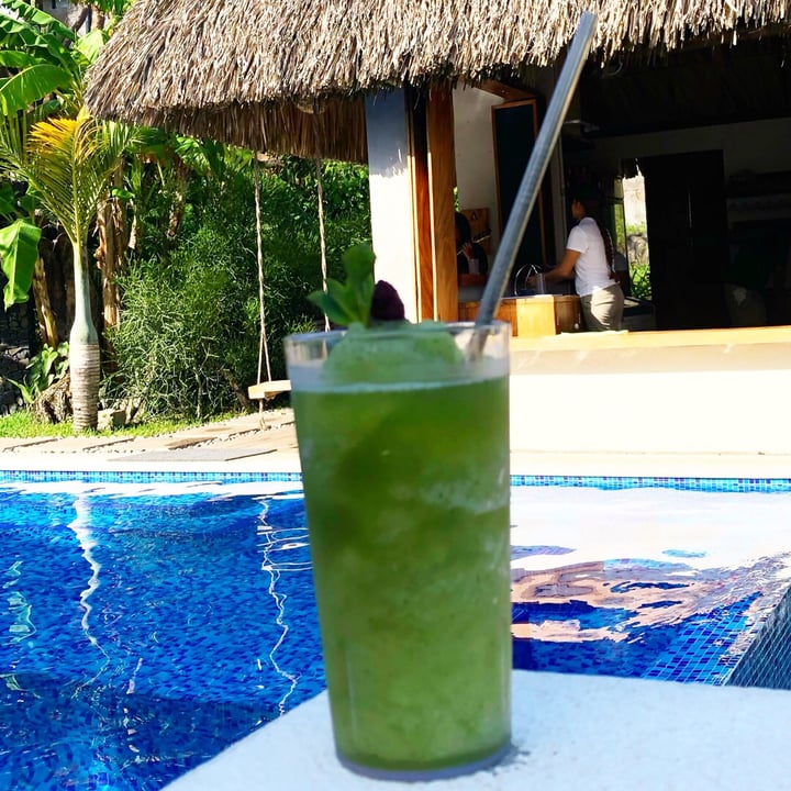 review photo of Hotel Palo Verde Frappé de limón y hierbabuena shared by @veganasv on 25 Jul 2019 - review