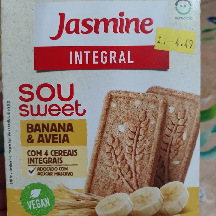 photo of Jasmine biscoito de banana com aveia shared by @sandrammartins on  30 Oct 2022 - review