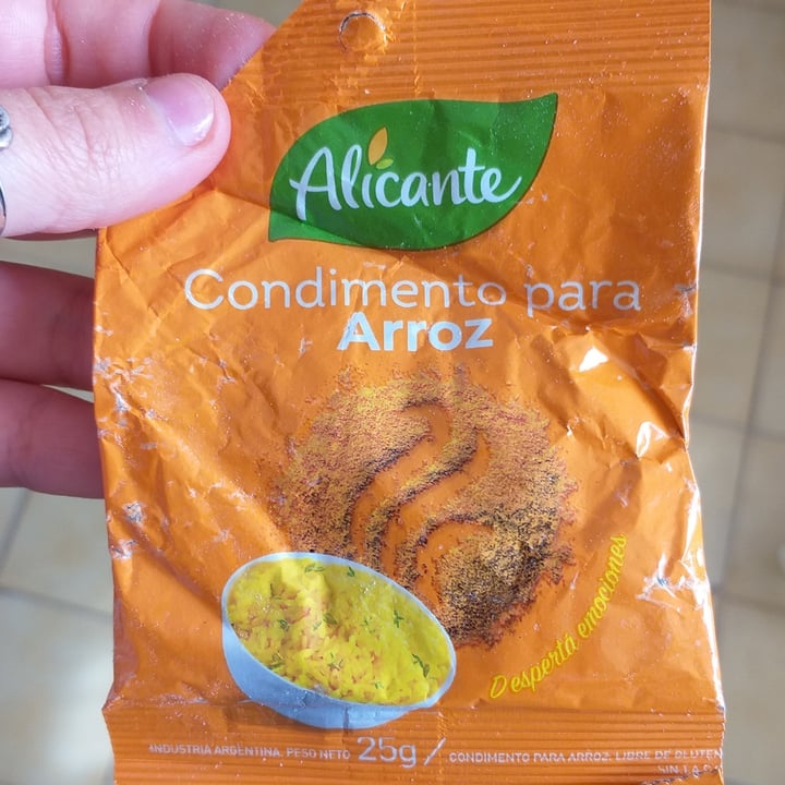 photo of Alicante Condimento Para Arroz shared by @abiigaiil on  30 Aug 2020 - review