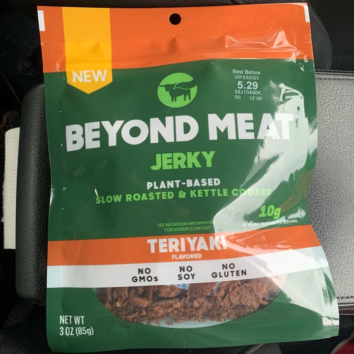 photo of Beyond Meat Teriyaki Jerky shared by @malpal on  24 May 2022 - review