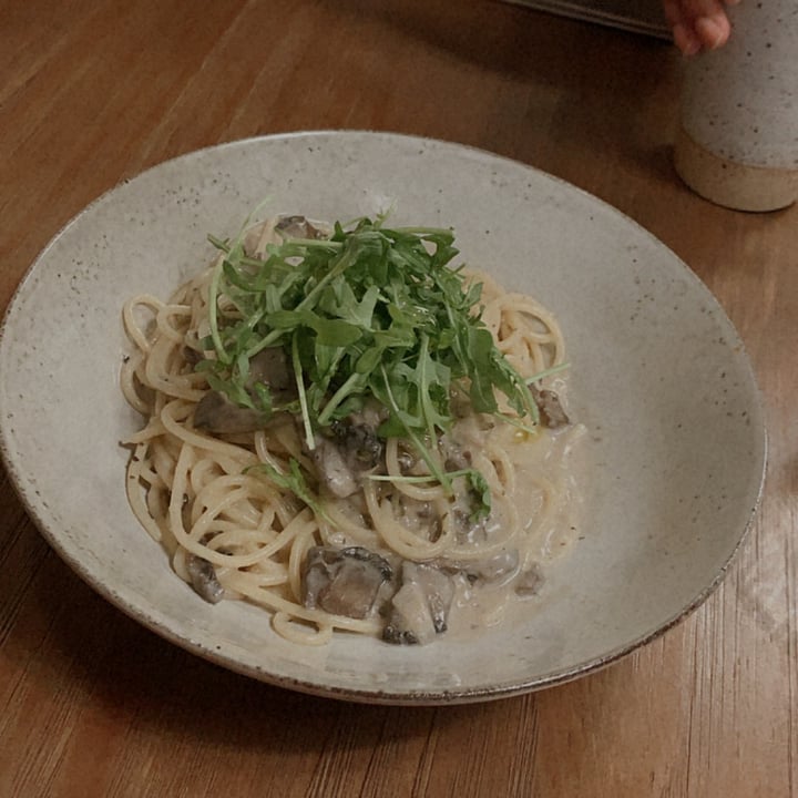 photo of Genius Central Singapore Creamy Mushroom Pasta shared by @nutsfortheearth on  25 Oct 2020 - review