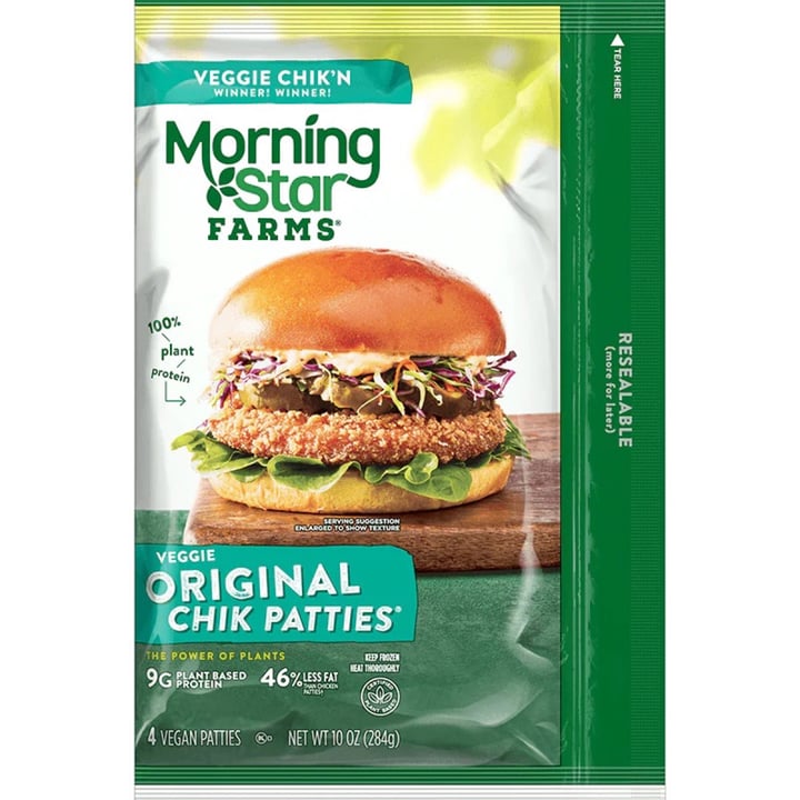 review photo of MorningStar Farms Original Chik Patties shared by @oliviakellen on 26 May 2021 - review