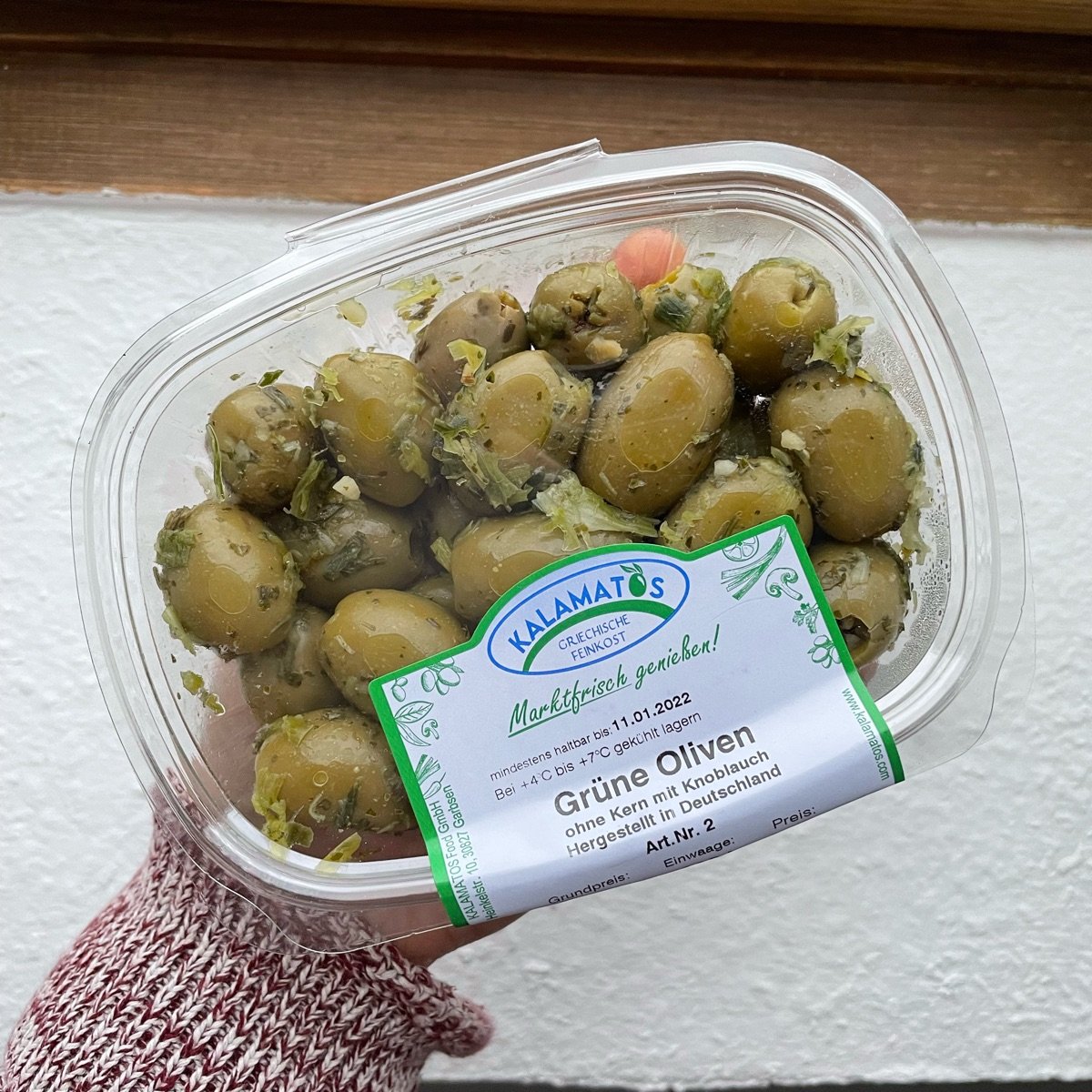 Kalamatos Grüne Oliven mit Knoblauch Reviews | abillion