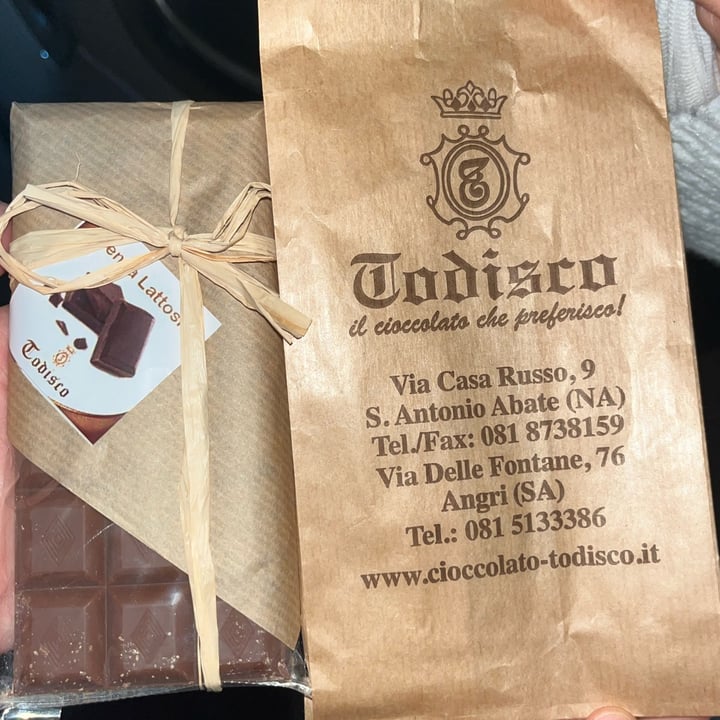 photo of Todisco Barretta di cioccolato shared by @ilariadelisa on  17 Dec 2022 - review