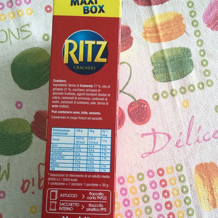 photo of Ritz Ritz Crackers Originals shared by @rositarm on  01 May 2022 - review