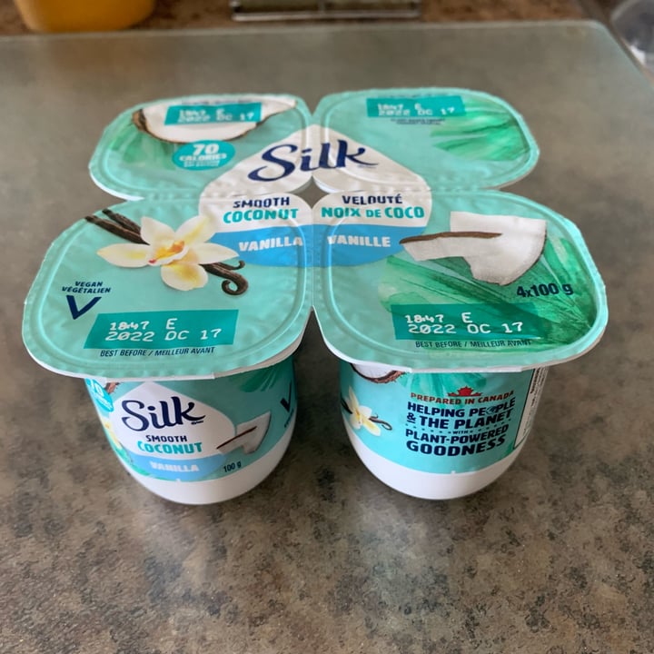 photo of Silk Coconut Vanilla Yogurt shared by @louisg on  17 Sep 2022 - review