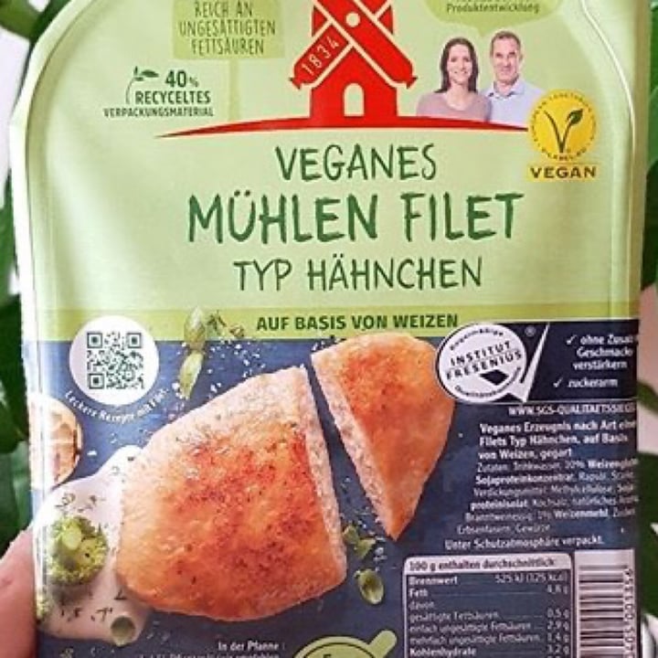 photo of Rügenwalder Mühle Veganes Mühlenfilet Typ Hähnchen shared by @fischauge61 on  25 May 2020 - review