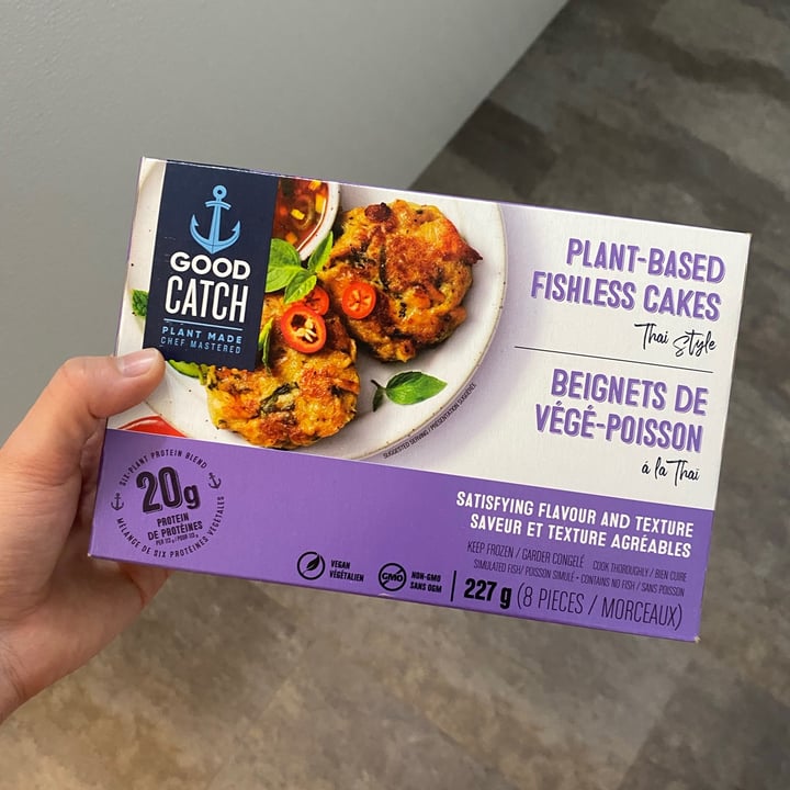 photo of Good Catch Plant-based Fishless Cakes Thai Style shared by @kturcotte on  27 Jan 2021 - review