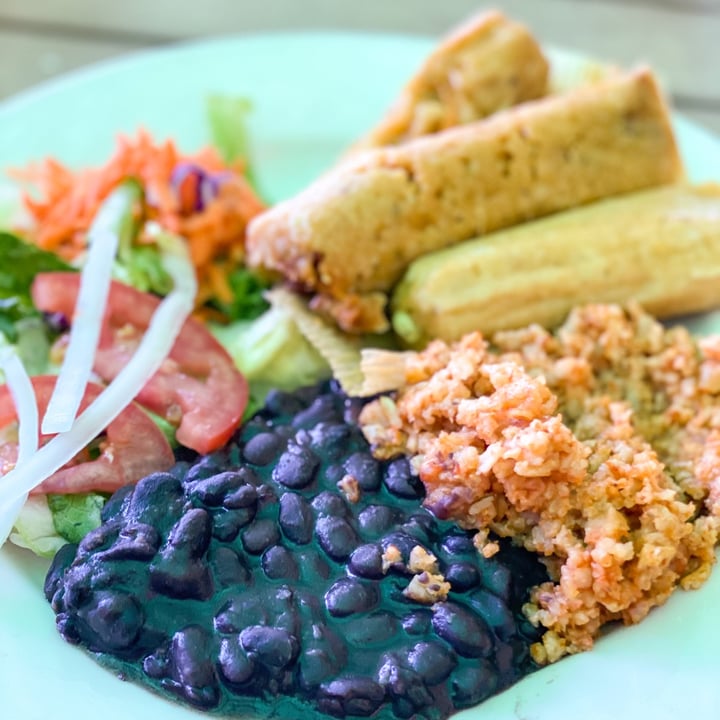 review photo of Mr. Natural Tamale Plate shared by @santosha on 10 Apr 2021 - review