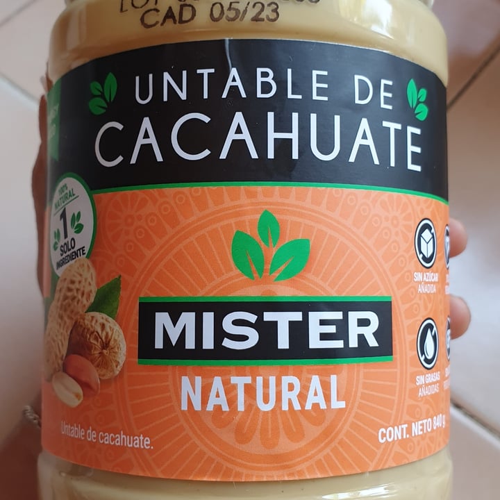 review photo of Mister natural Crema de Cacahuate shared by @lydiavinals on 12 Jun 2022 - review