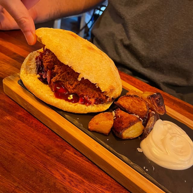 Photo of the dish “Pulled pork goes happy”