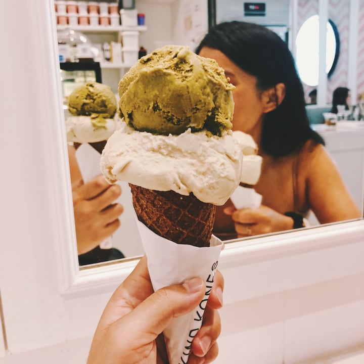 photo of Kind Kones Pandan Gula Melaka Ice Cream shared by @clam on  13 Nov 2020 - review