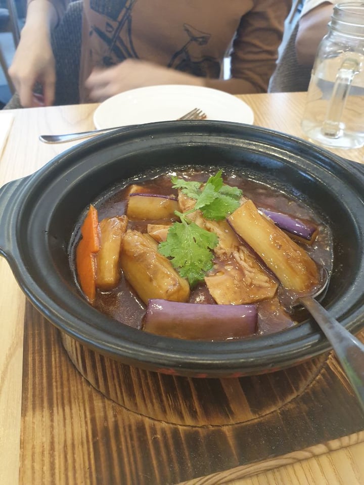 photo of Green Ba Vegetarian Restaurant Braised Aubergine and Yam shared by @hermainesay on  05 Apr 2020 - review