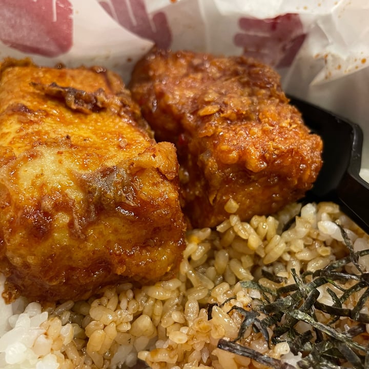 photo of 4 Fingers Crispy Chicken Tofu Rice Box shared by @munch on  27 Feb 2022 - review