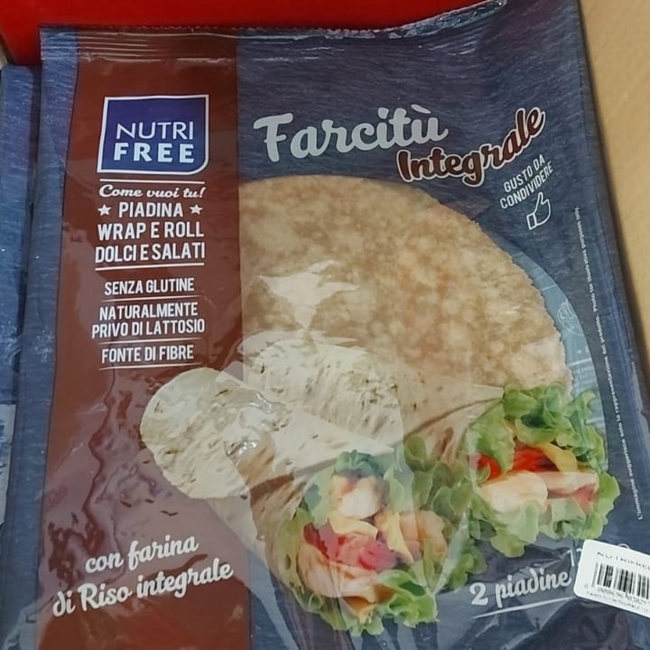 photo of Nutri free Piadina Farcitù Integrale shared by @persefone on  09 Apr 2022 - review