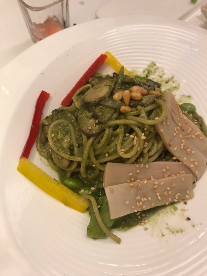 photo of SUFOOD Singapore White Ferula Pesto Pasta shared by @peasfulpea on  10 Feb 2019 - review
