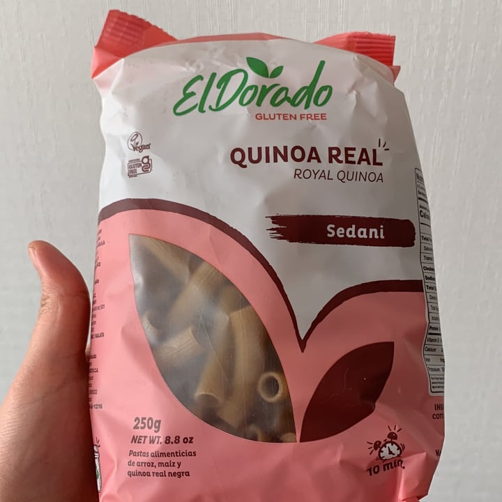 photo of El Dorado Gluten Free Pasta QUINOA REAL "Sedani" shared by @cosmicas on  06 Mar 2022 - review