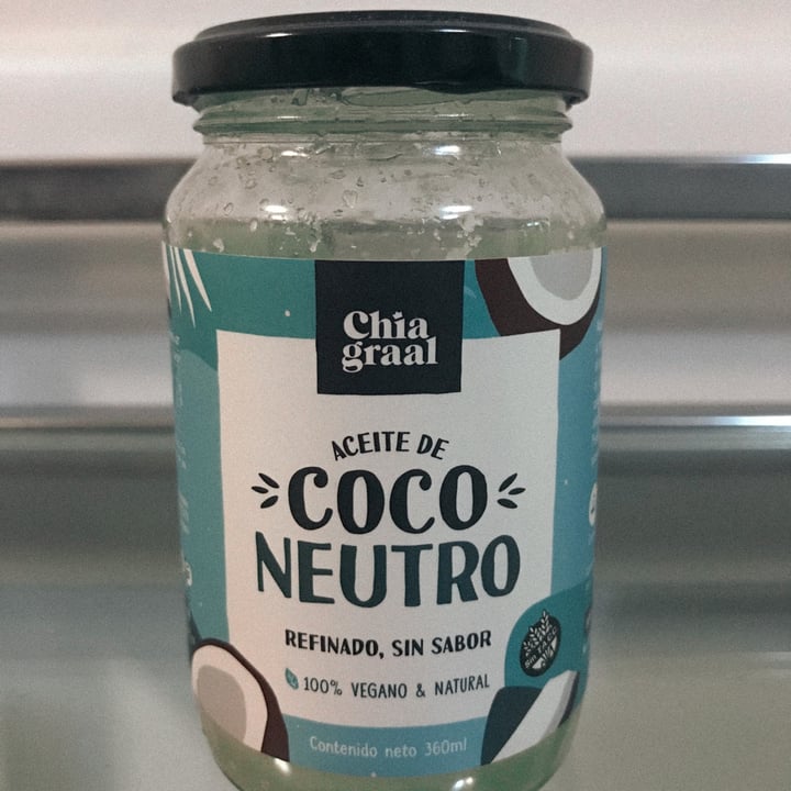 review photo of Chia Graal Aceite de coco Neutro shared by @lunastoler on 08 Jun 2021 - review