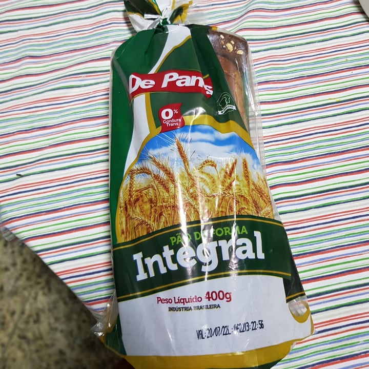 review photo of De Panes Pão de Forma Integral shared by @barbarizar on 28 Jun 2022 - review