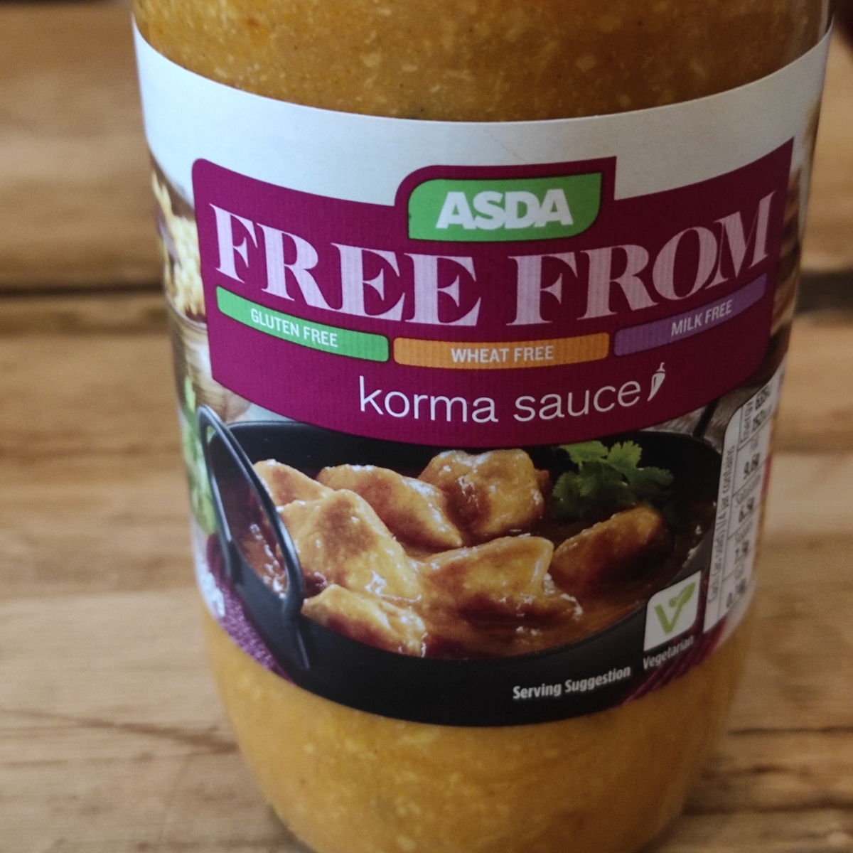 ASDA Free From Korma Sauce Reviews abillion