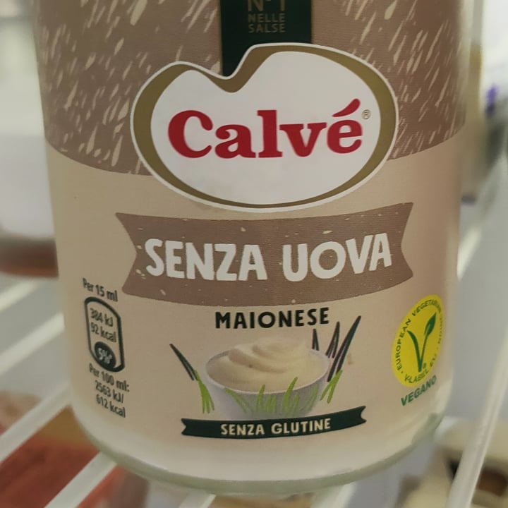 photo of Calvé Maionese Senza Uova shared by @rebenap on  13 May 2022 - review