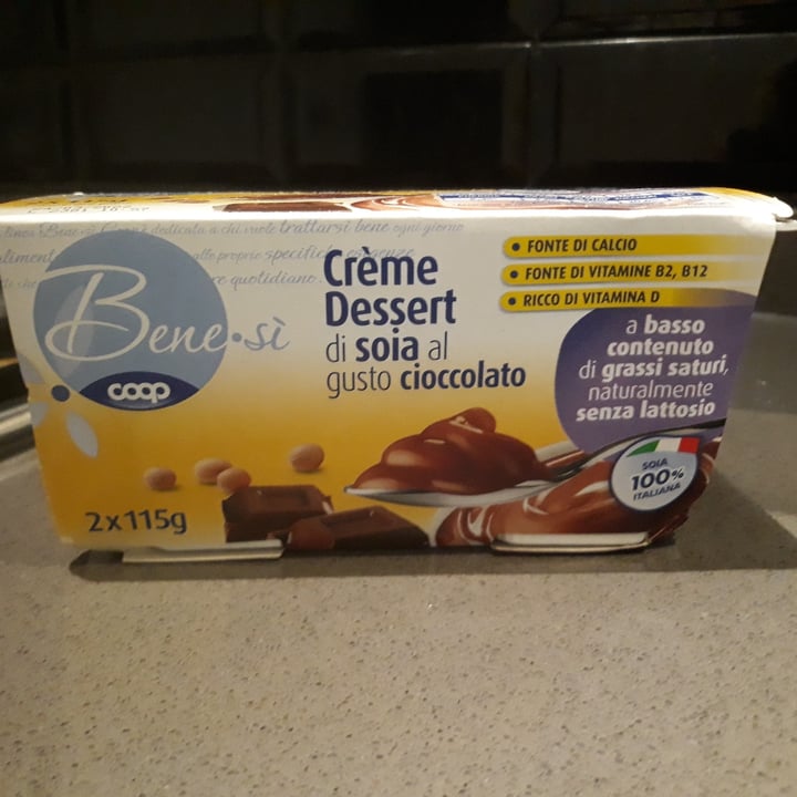 photo of Bene.Si coop cremé dessert di soia al gusto cioccolato shared by @ilaria9105 on  14 Oct 2021 - review