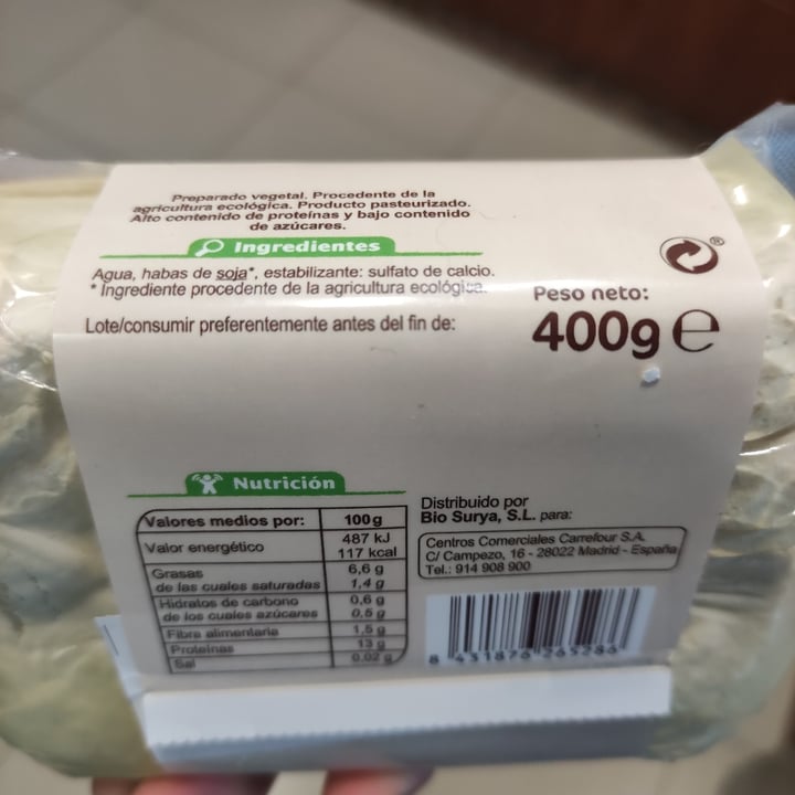 review photo of Carrefour Bio Tofu Bio shared by @iruchinha on 26 Oct 2022 - review