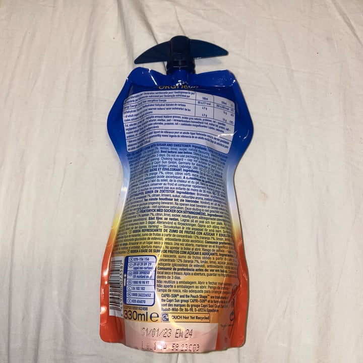 photo of Capri-Sun Orange shared by @astxnto on  10 Apr 2022 - review