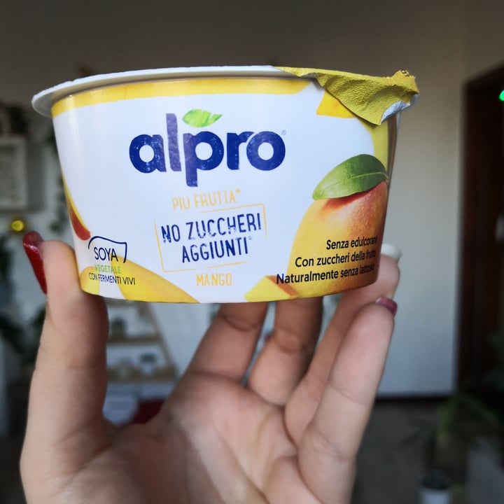 photo of Alpro Mango Yogurt (No Added Sugars) shared by @lindiri on  18 Mar 2022 - review
