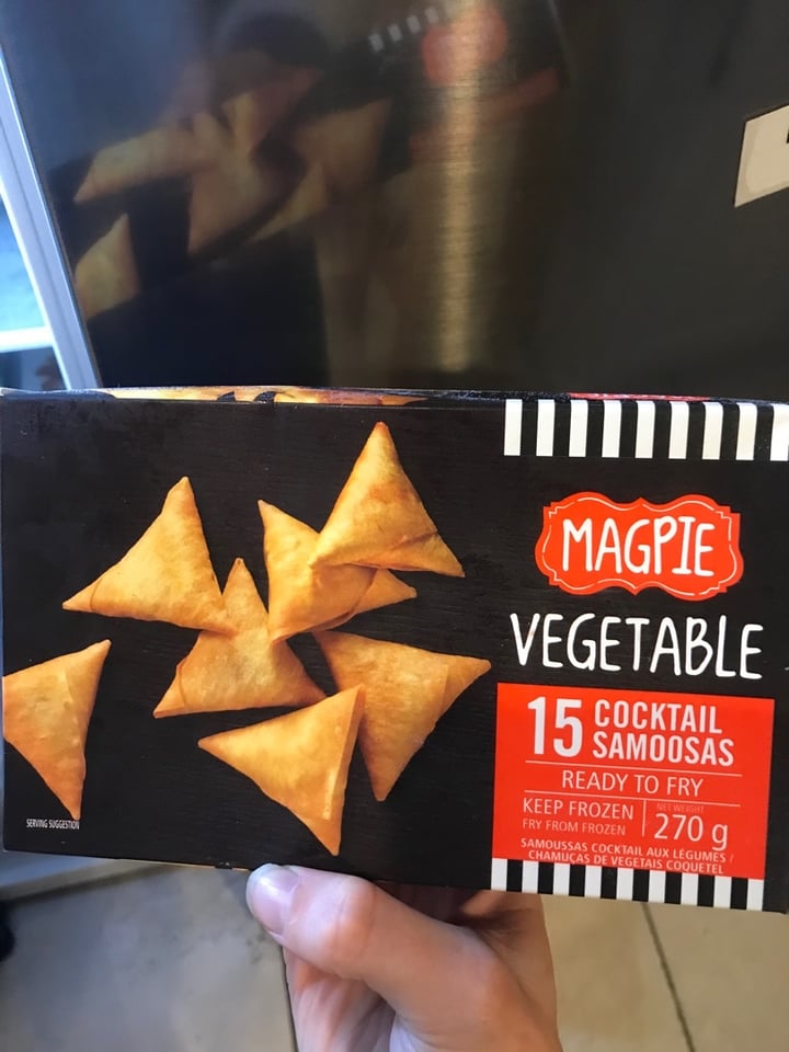 photo of Magpie Vegetable Cocktail Samoosas shared by @kayjane16 on  26 Mar 2020 - review