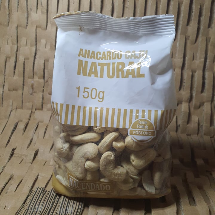 photo of Hacendado Anacardo Caju Natural shared by @larayvegan on  08 Jan 2021 - review