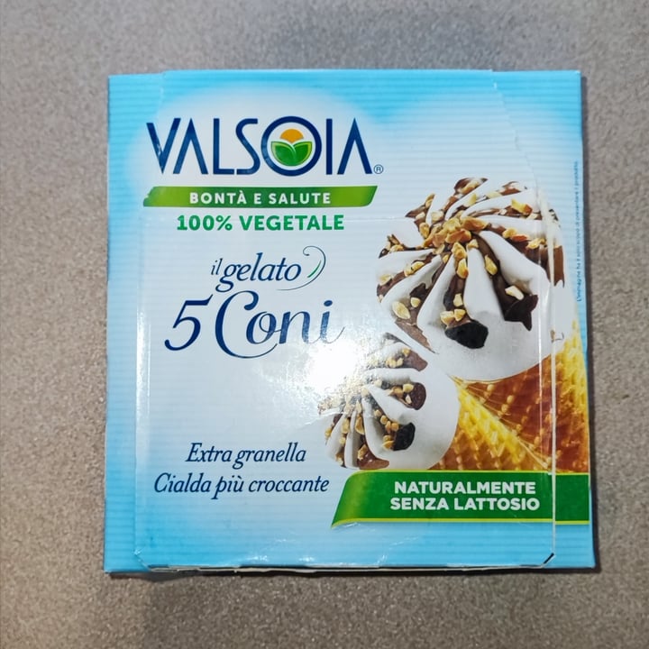photo of Valsoia Cono Gelato shared by @2veganinvan on  21 Aug 2022 - review