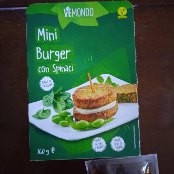 review photo of Vemondo Mini burger con spinaci shared by @meme23 on 13 May 2022 - review