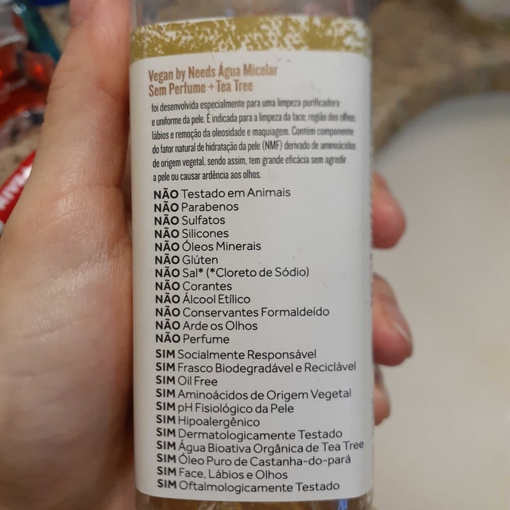review photo of Needs Água Micelar 5 em 1 Tea Tree shared by @rafa0303 on 16 Nov 2022 - review