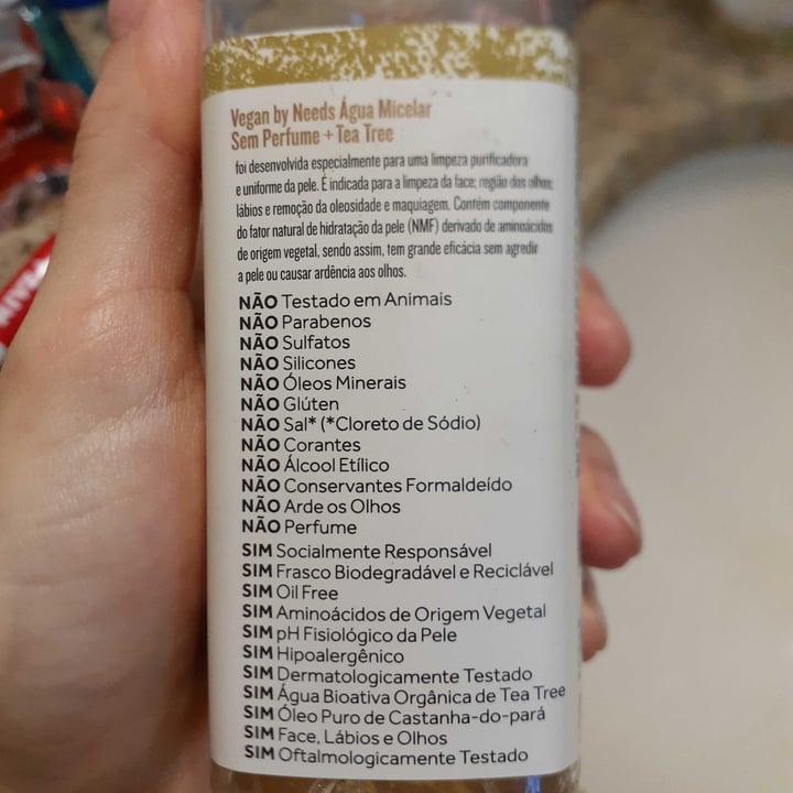 photo of Needs Água Micelar 5 em 1 Tea Tree shared by @rafa0303 on  16 Nov 2022 - review