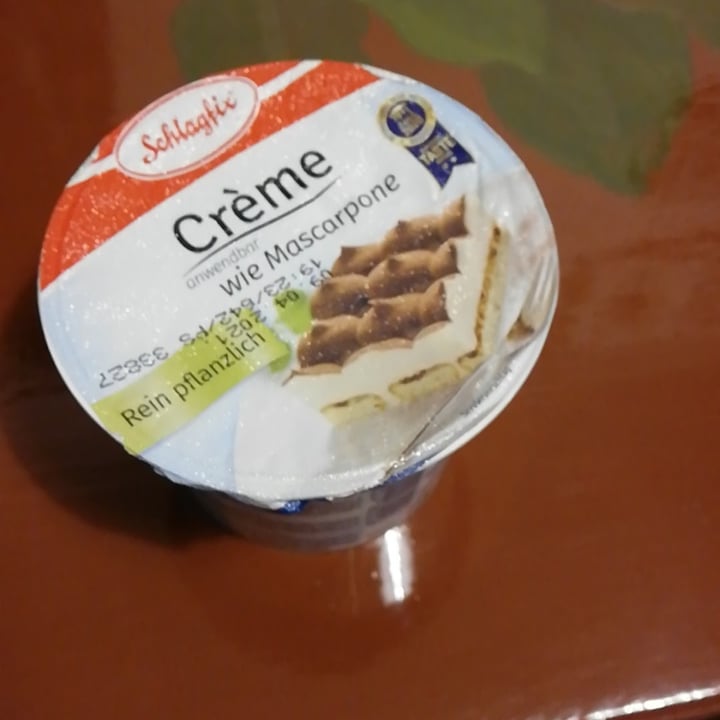 photo of Schlagfix Crème wie Mascarpone shared by @yayatheveggie on  24 Apr 2021 - review