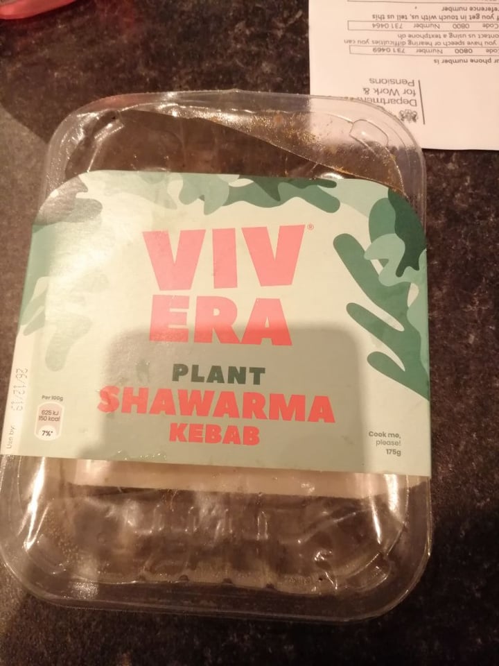 review photo of Vivera Plant Shawarma Kebab shared by @lucyek on 30 Dec 2019 - review