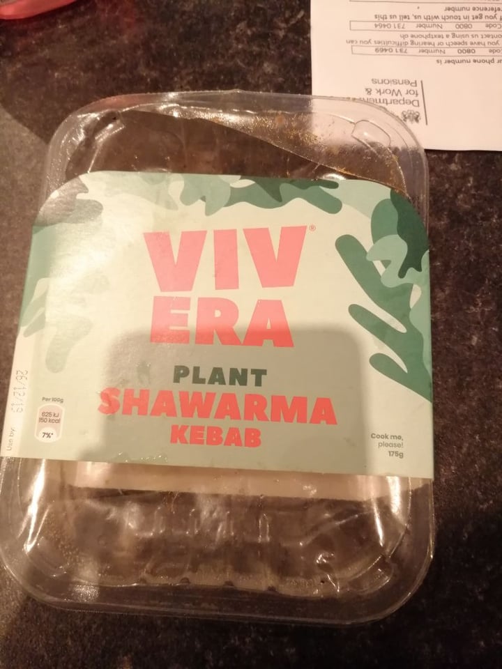 photo of Vivera Plant Shawarma Kebab shared by @lucyek on  30 Dec 2019 - review