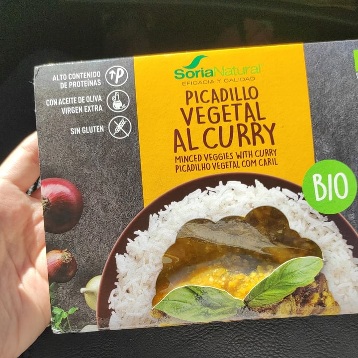 photo of Soria Natural Picadillo vegetal al curry shared by @saramon95 on  22 Sep 2021 - review