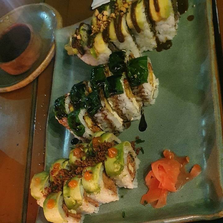review photo of Let it V - Vegan Sushi 12 piezas de sushi a elección shared by @hitomi on 26 Dec 2021 - review