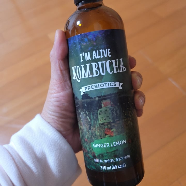 photo of I'm Alive I'm Alive Kombucha Ginger And Lemon shared by @anpann on  08 May 2022 - review