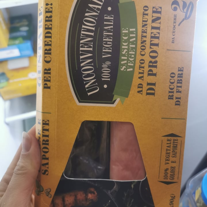 review photo of Unconventional Salsicce Vegetali - Sausages shared by @terevet on 15 Dec 2022 - review