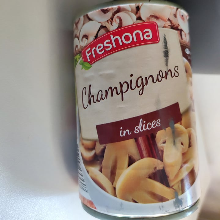 photo of Freshona Champignons in slices shared by @bisbarn on  03 Oct 2022 - review