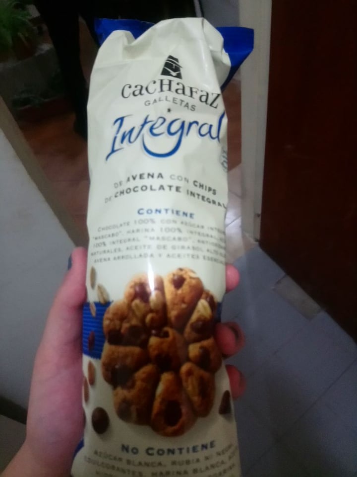 photo of Cachafaz Galletas Integral De Avena Con Chips De Chocolate shared by @yesiarias0812 on  06 Nov 2019 - review