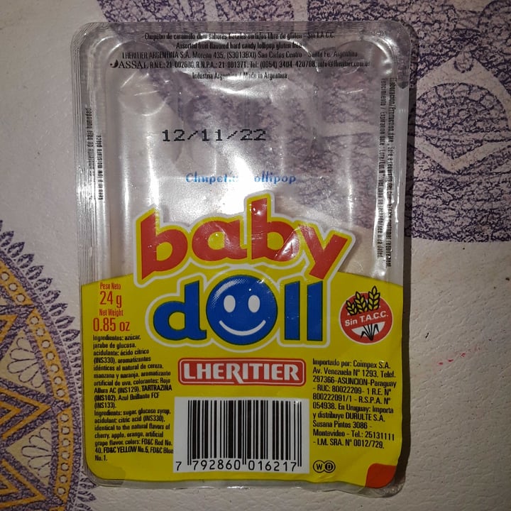 photo of Lheritier Baby Doll shared by @patrisegura on  22 Aug 2021 - review